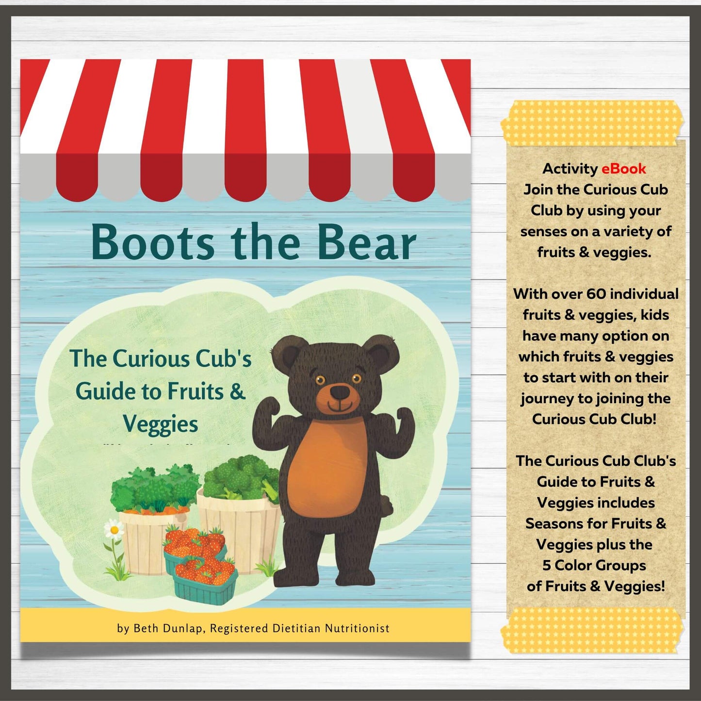 The Curious Cub's Guide to Fruits & Veggies eBook - Curious Cub Club